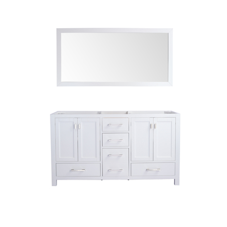 LAVIVA Wilson 60, White Cabinet 313ANG-60W